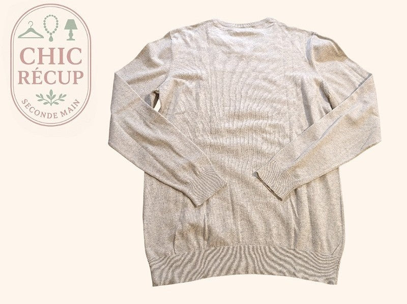 Pull Kiabi - M - Gris - Paval-79