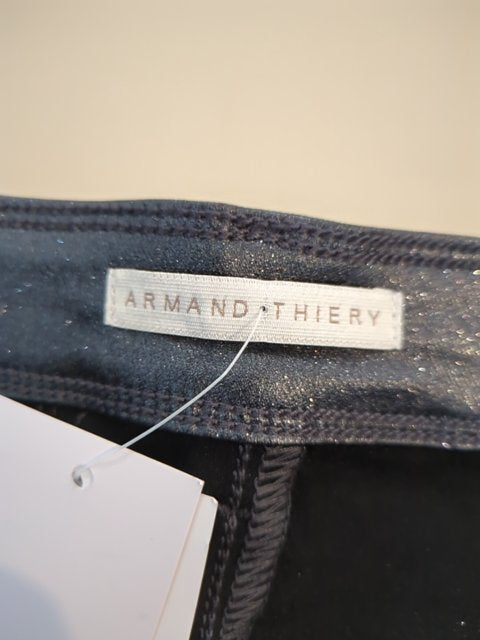 Pantalon Droit - Armand Thiery - Fr 42 - Noir - Sasch-04