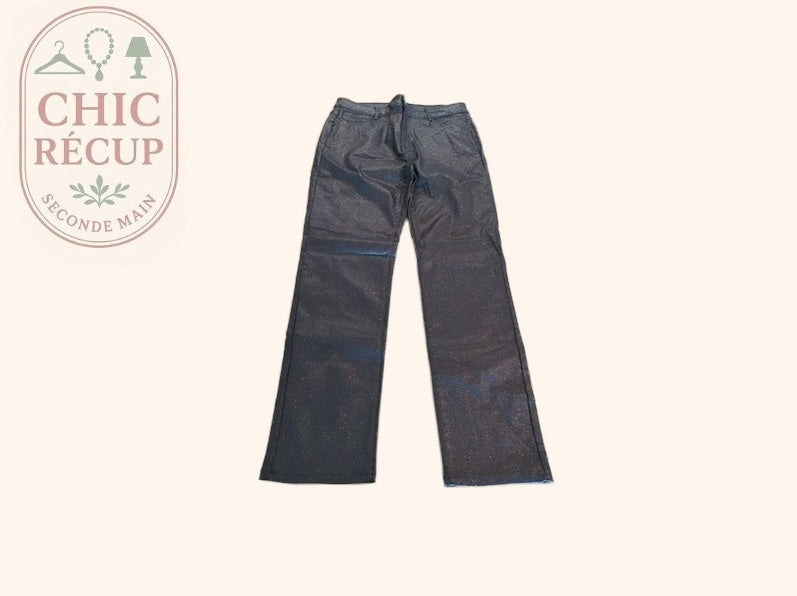 Pantalon Droit - Armand Thiery - Fr 42 - Noir - Sasch-04