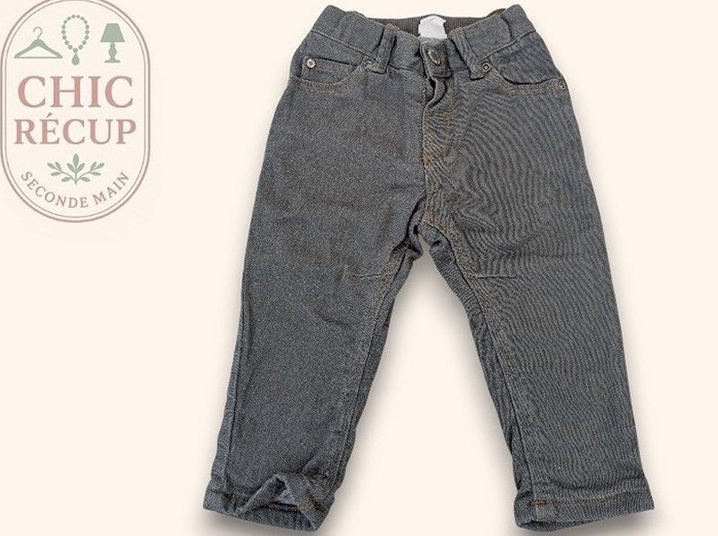 Jean H&m - 3-6 Mois/62cm - Gris - Erbul-33