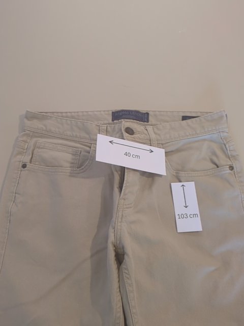 Jean slim - Angelo Litrico - 40 - Beige - W30 L32