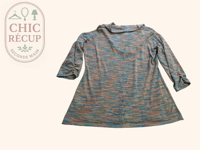 Blouses 3/4 Canyon River Blues - L - Bleu - Chpav-135