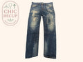 Jeans Coupe Droite Dsquared2 - L - Bleu - Thgen-111