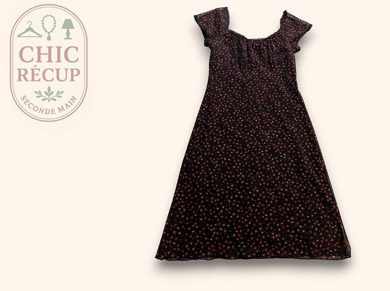 Robe Midi Etam - M - Noir - Qubur-41