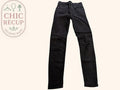 Jeans Skinny Bershka - S - Noir - Vabar-30