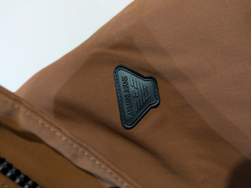 Doudoune Armani Jeans - Xl - Marron - Thgen-52