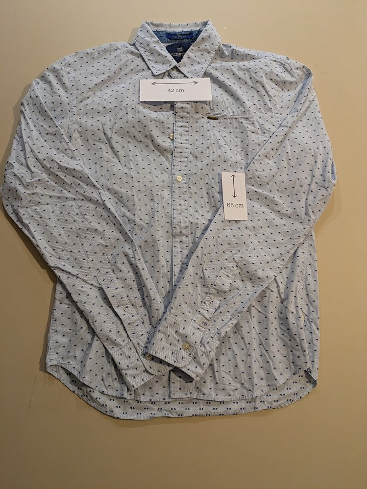 Chemise à Motifs Scotch & Soda - S - Bleu Clair - Magil-10