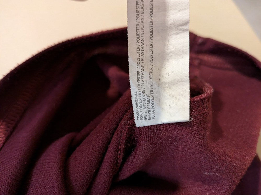 Robe Midi Mim - S - Bordeaux - Qubur-81