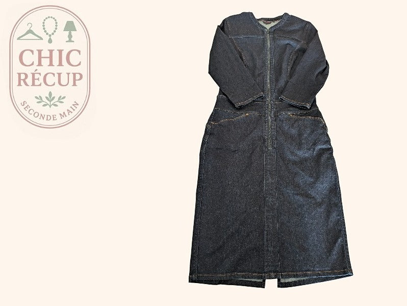 Robe Longue Salsa - Xl - Bleu - Myfed-47