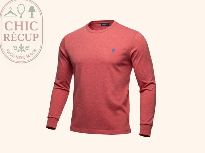 T-shirt À Manches Longues Ralph Lauren - S - Rose - Thgen-38