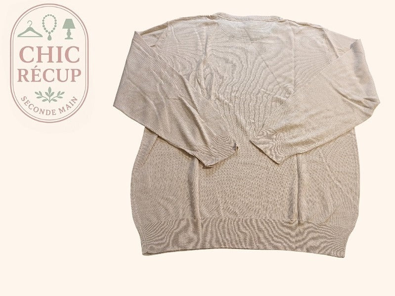 Pull Ras De Cou Gentleman Farmer - Xl - Beige - Labag-122