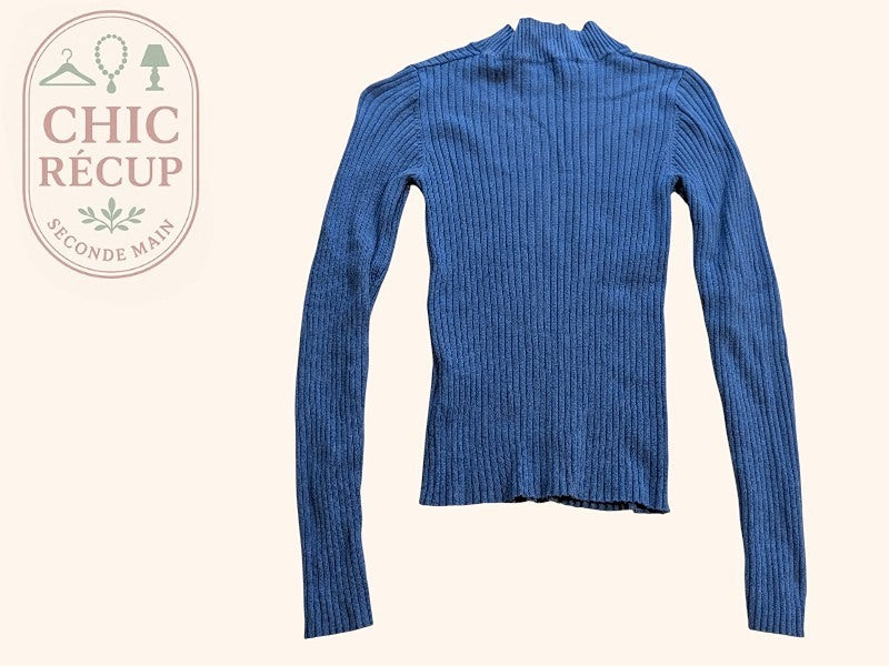Pull & Bear - S - Bleu - Lépas-8