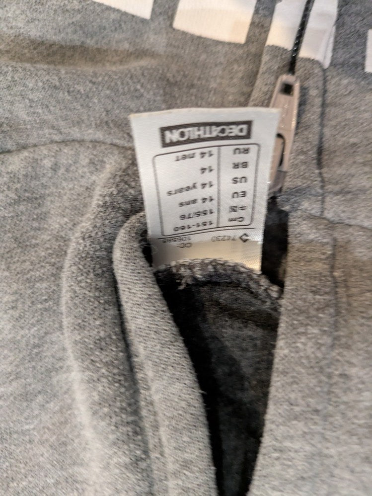 Pulls à Capuche & Sweatshirt Decathlon - 14 Ans - Gris - Chpav-51