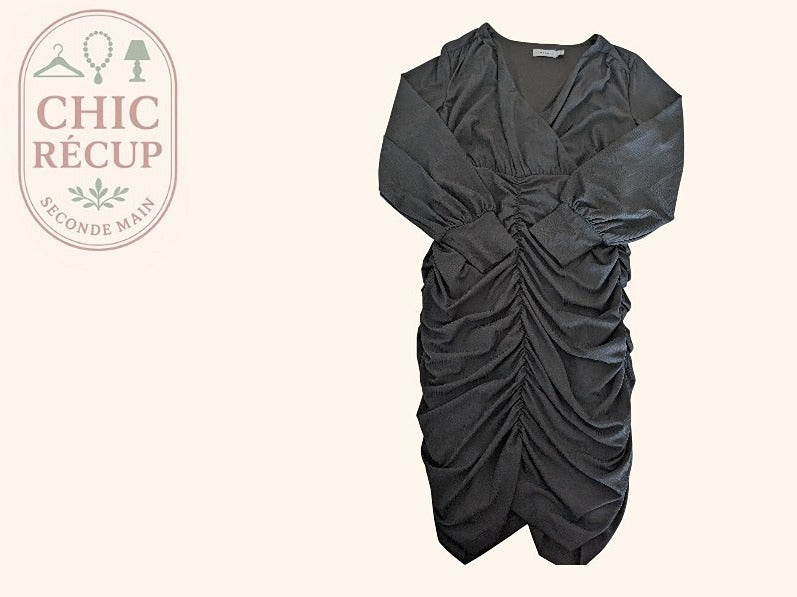 Robe Casual Vila - Xl - Noir - Myfed-49