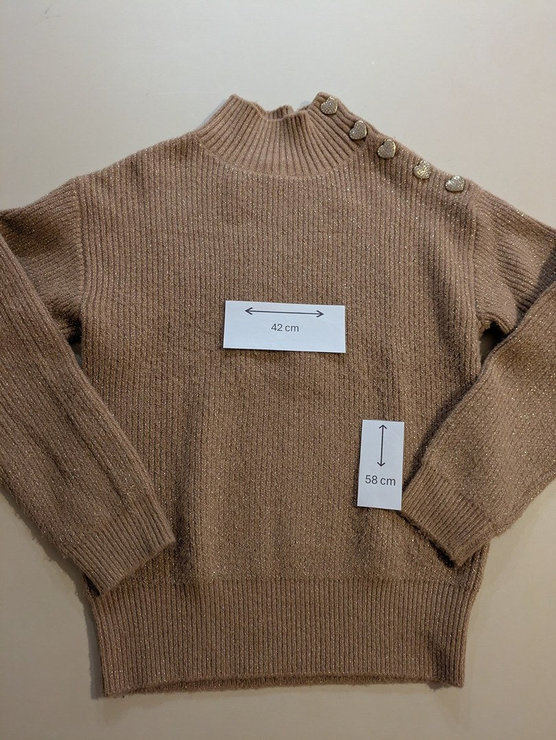 Autre Sweat Morgan - Xs - Beige - Olaga-10