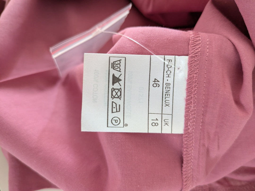 Blouse Damart - 46 - Rose - Broderies