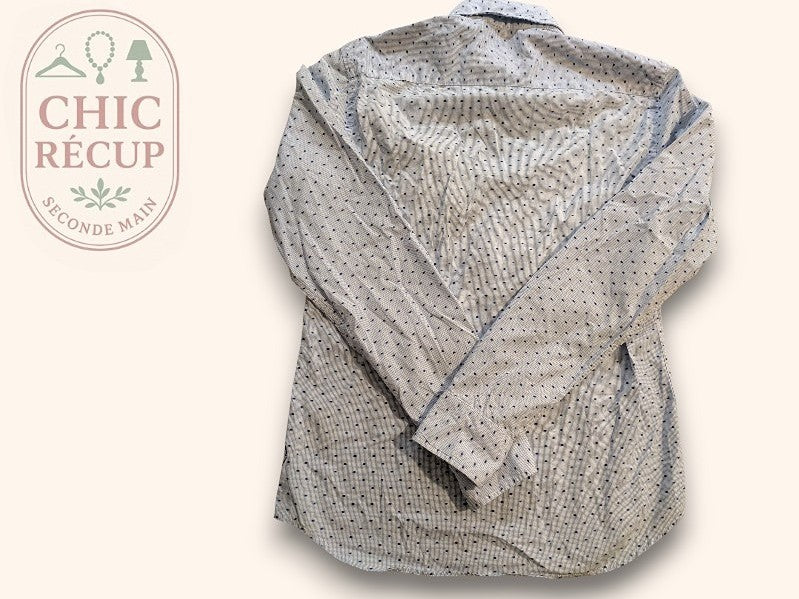 Chemise à Motifs Scotch & Soda - S - Bleu Clair - Magil-10