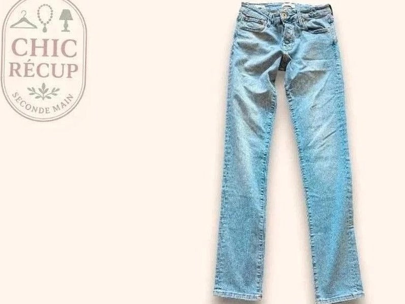 Jeans Coupe Droite Jack & Jones - M - Bleu Clair - Luvio-09