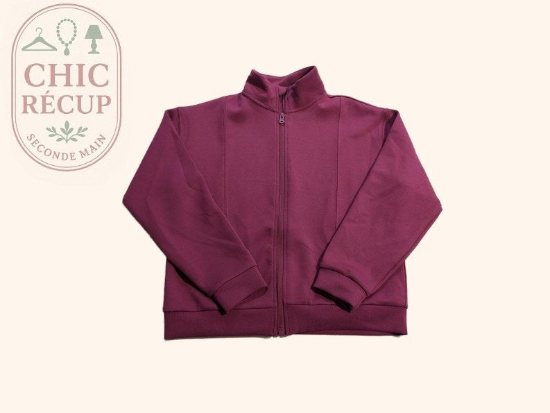 Sweat Zippé Kiabi - 12 Ans - Violet - Myfed-114