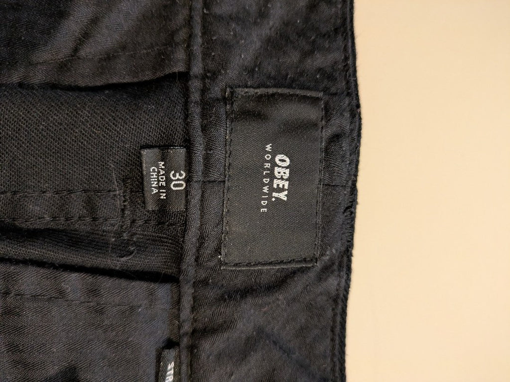 Pantalon Obey - M - Noir - Chtri-22