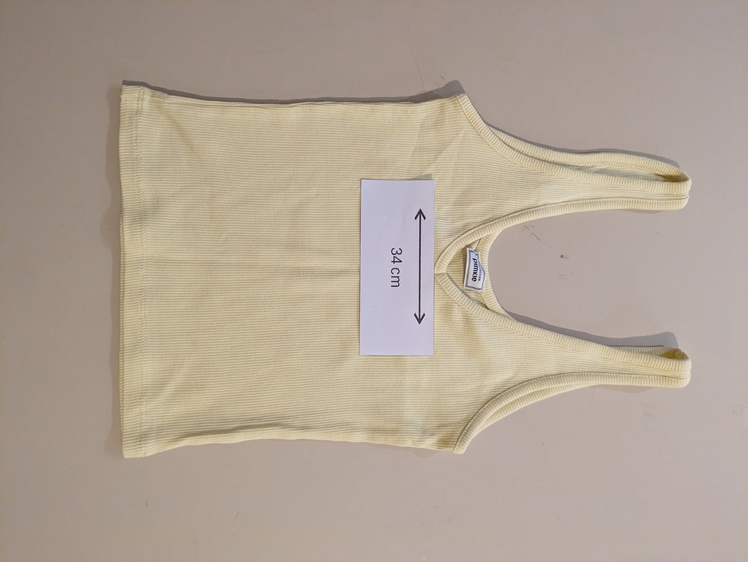 Débardeur Pimkie - Xs - Jaune - Shbad-15