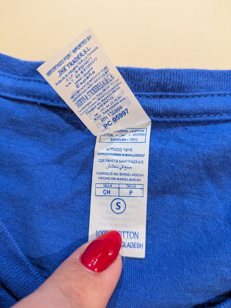 T-shirt imprimé Jhk - S - Bleu - Tout Sauf Toi