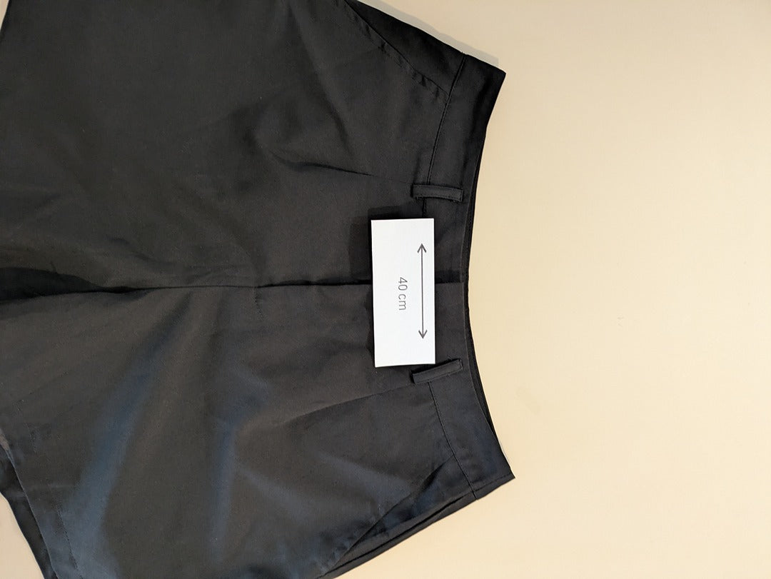 Short Shein - L - Noir - Evvio-09
