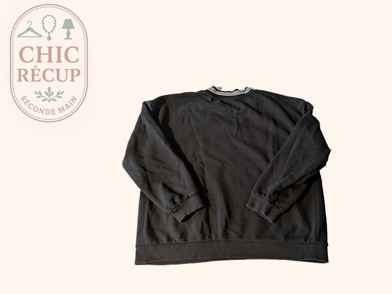 Pull Col V Nfl - M - Noir - Lubel-36
