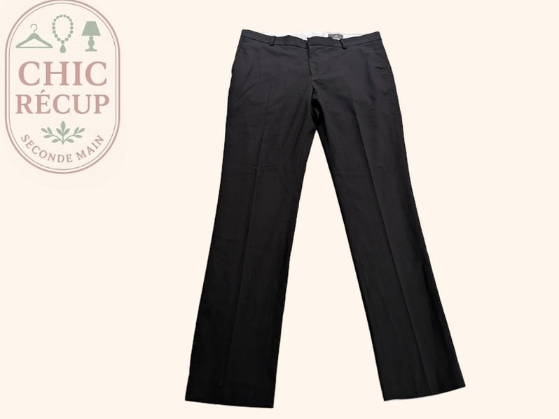 Pantalon de costume H&m - L - Noir - Lulaf-08