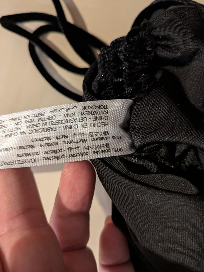 Robe De Soirée Zara - S - Noir - Amfat-34
