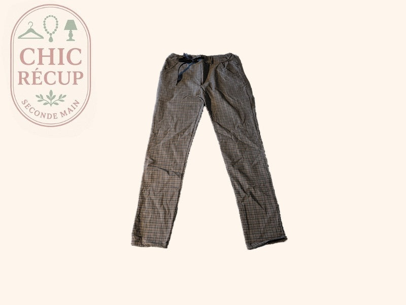 Pantalon Droit Made In Italy - 36 - Gris - Lubel-56
