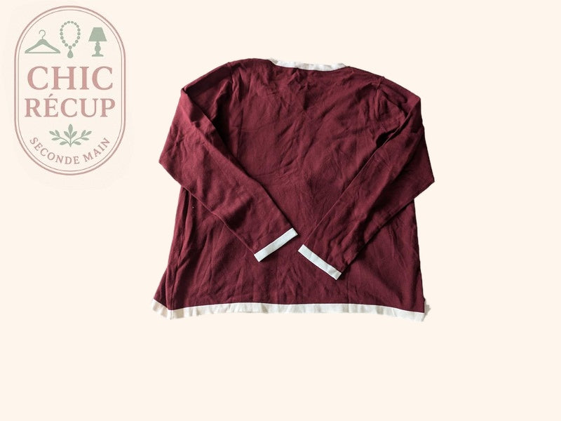Gilet Antonelle - 48 - Bordeaux - Falida 2 en 1