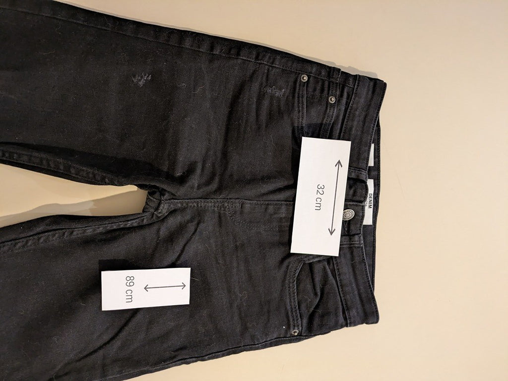 Jeans Skinny Bershka - S - Noir - Vabar-30
