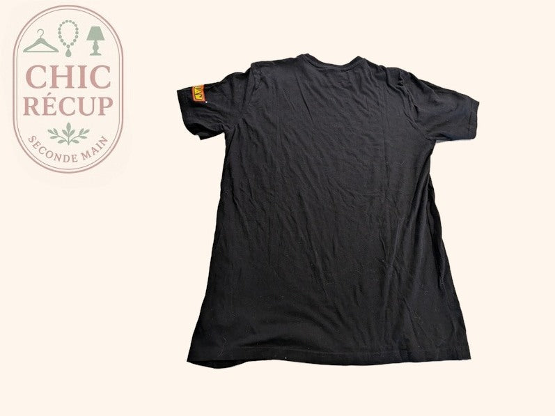 T-shirt Imprimé Pac-man - Taille L - Noir - Audeb-90