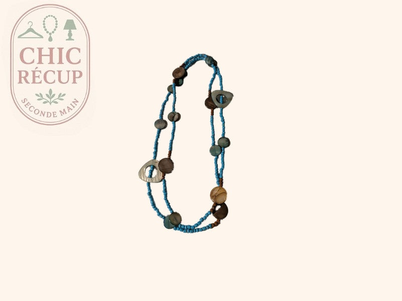 Collier Sans Marque - M - Bleu - Lubel-51