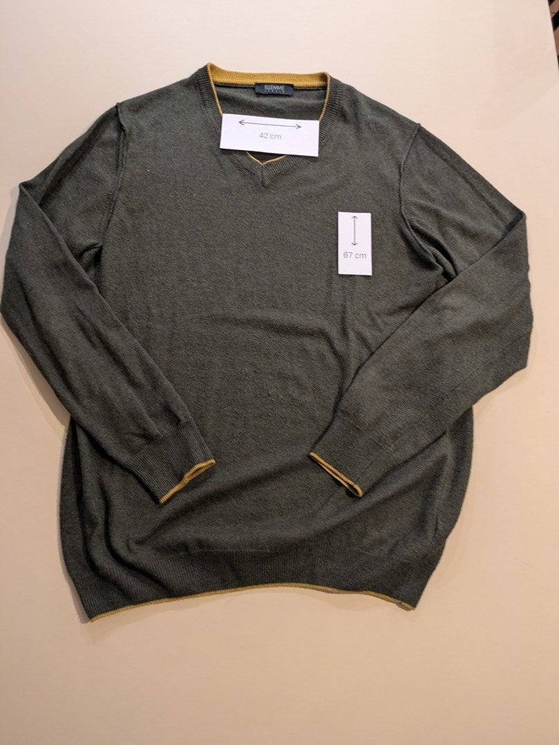 Pull - Elemme Italia - M - Gris - Malat-10
