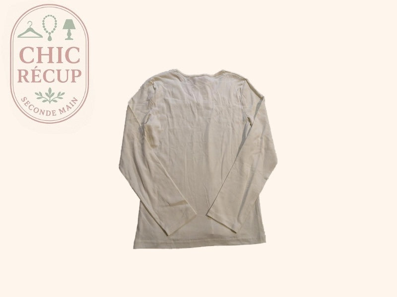 Blouse Manches Longue Dorotennis - 46 - Crème - Labag-179