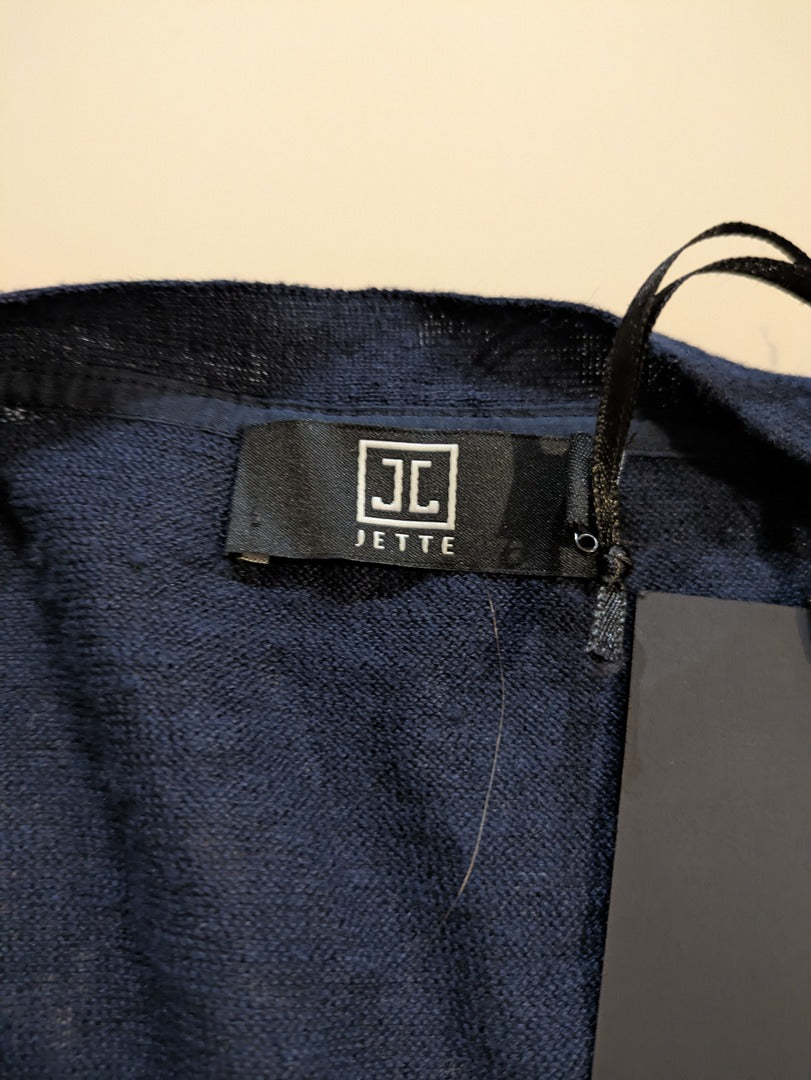 Gilet Jette - 46 - Navy - Lin