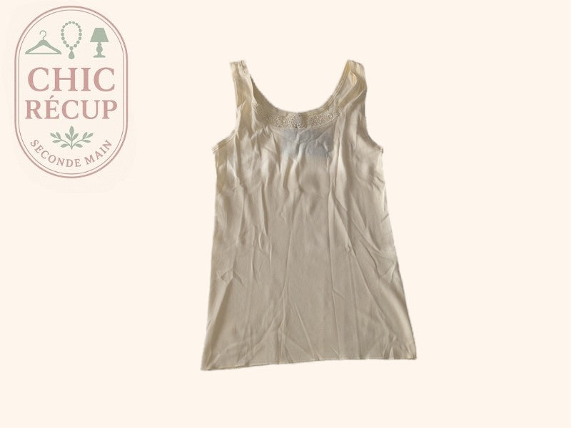Debardeur Schiesser - 3xl/46 - Crème - Labag-312
