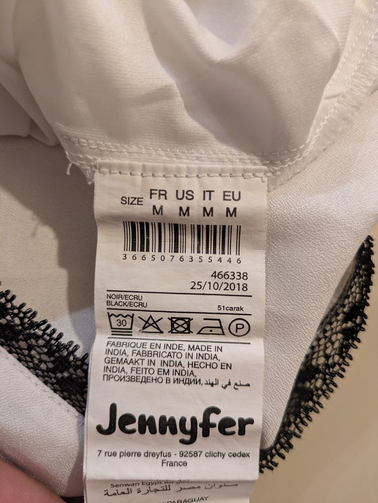 Débardeur Jennyfer - M - Blanc - Chpav-91