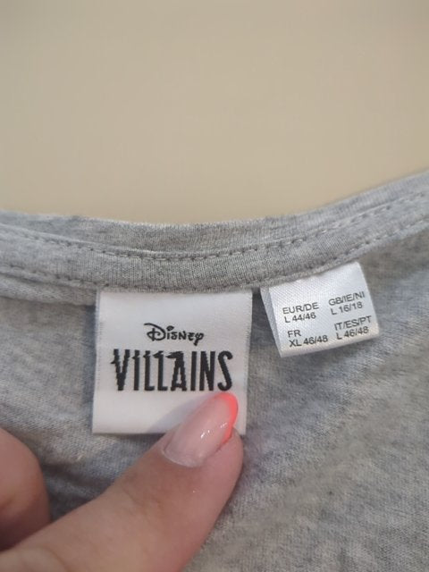 Pyjama - Disney - Xl - Gris - Villains
