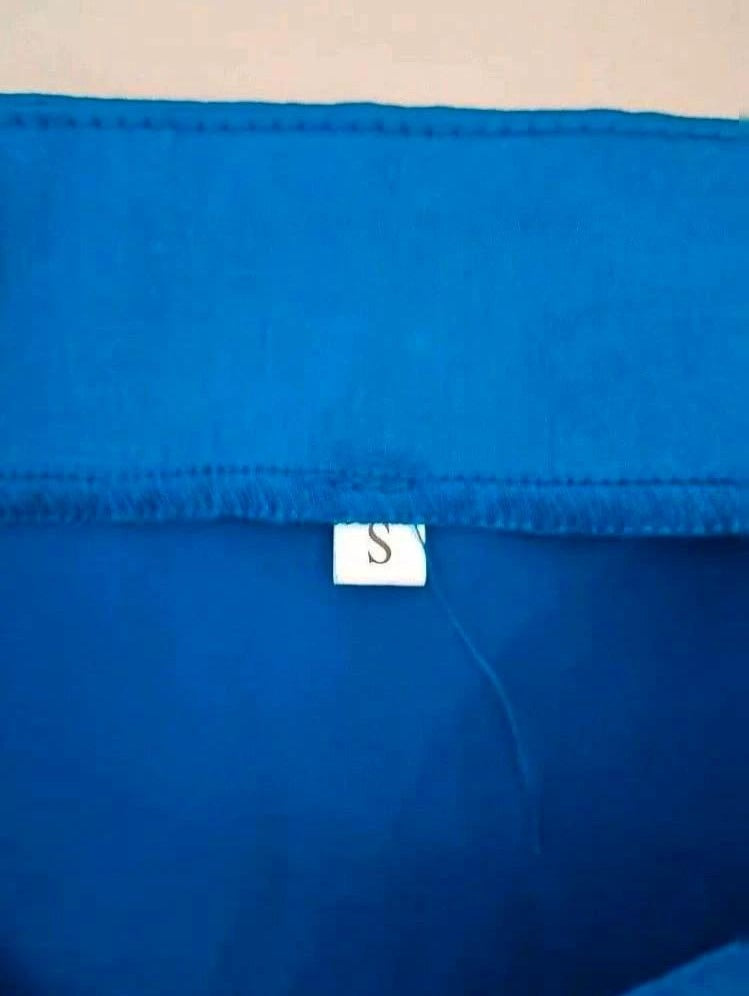 Jupe Asymétrique - S - Bleu - Lerom-33