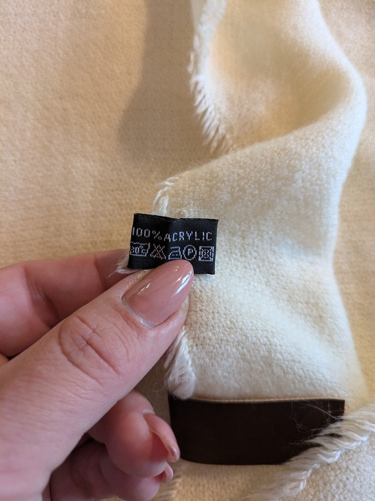 Écharpe Love - Taille Unique - Crème - Brhal-99