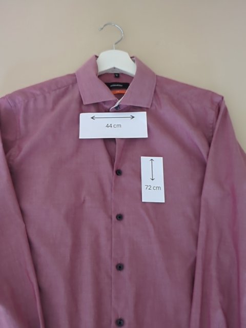 Chemise Seidensticker - M - Rose - Slim