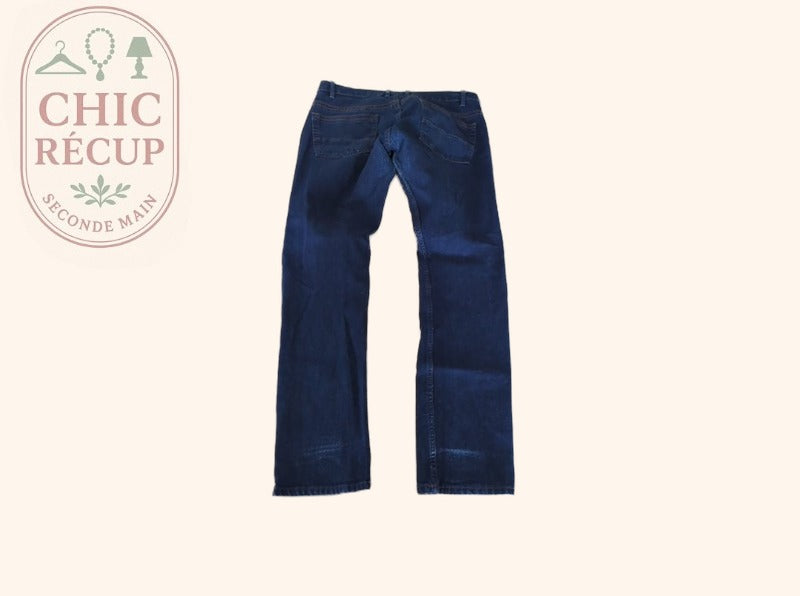 Jean droit Us Denim - 42 - bleu - stretch