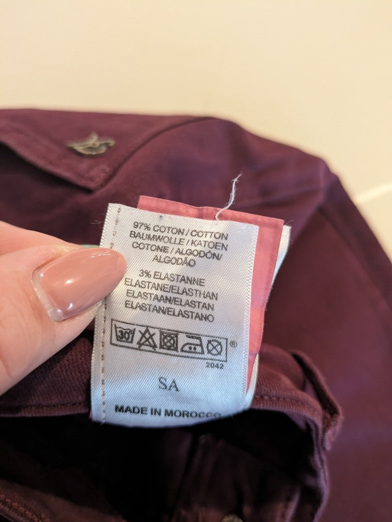 Jeans skinny Kaporal - 38 - Bordeaux - W28 L32