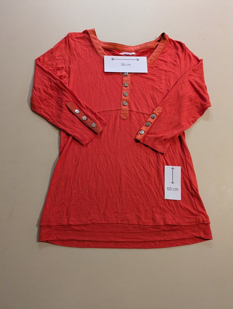 Blouse Patrice Breal - S - Rouge - Qubur-43