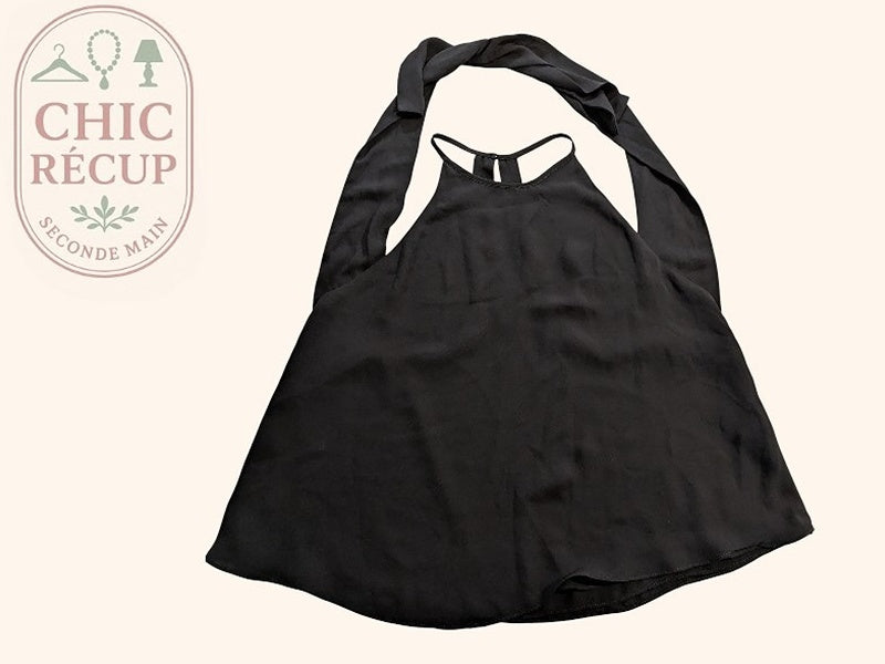 Tops Court Zara - 38 - Noir - Malat-23
