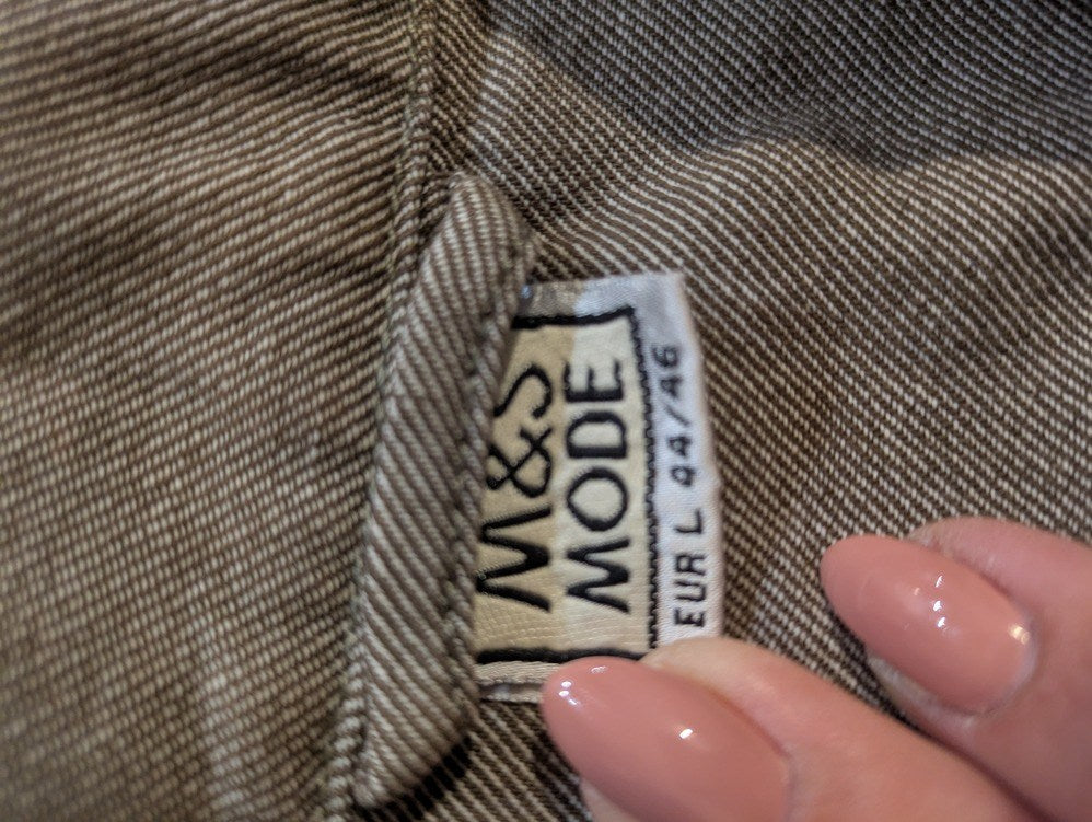 Veste Chemise M&s Mode - L - Kaki - Chpav-74