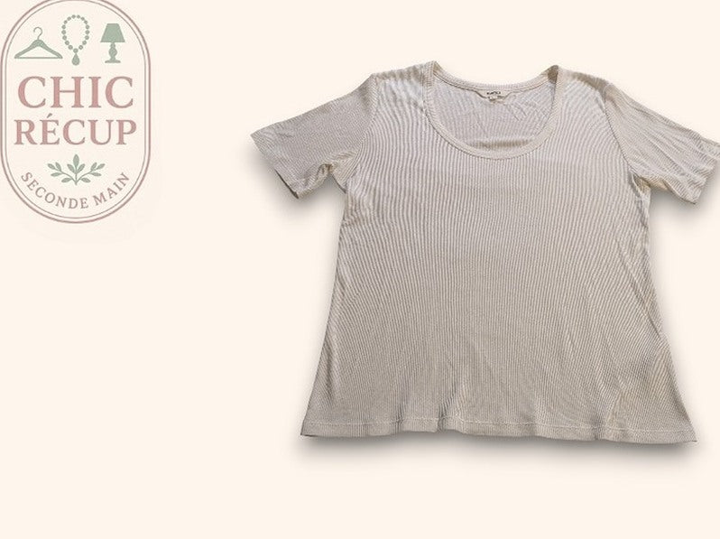 T-shirt Burton - Xl - Blanc - Brhal-28